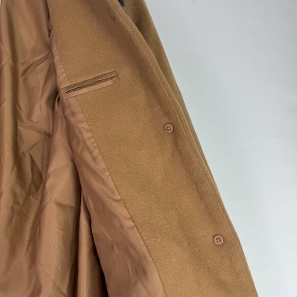 Everlane The Italian ReWool Cocoon Oversized Pea Coat Camel Brown XXS - Picture 6 of 8